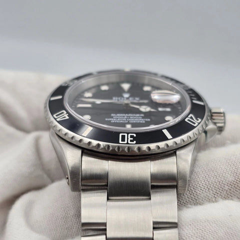 2001 Rolex Submariner Date 16610 Black Dial Stainless Steel Oyster 40mm
