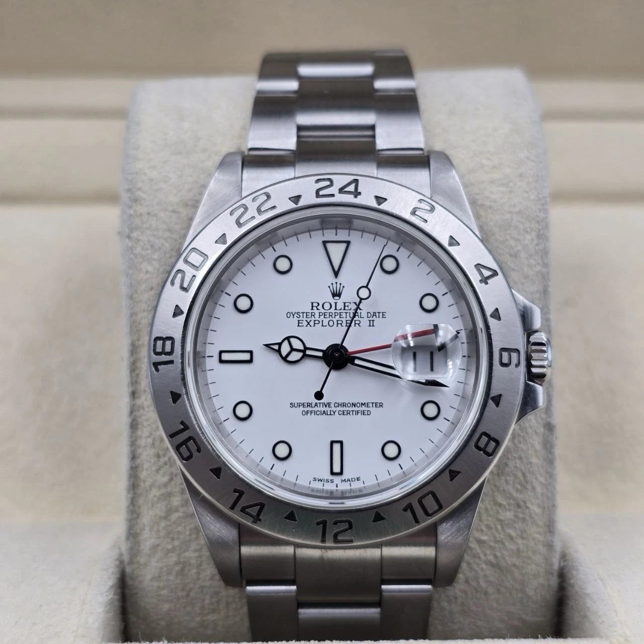 Rolex Explorer II 16570 Polar