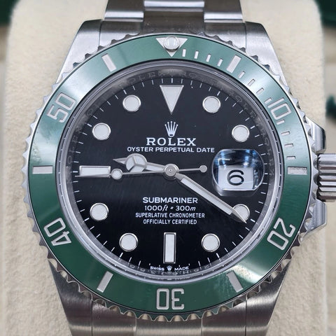 2022 PAPERS Rolex Submariner Date Starbucks MK1 Green Bezel 41mm 126610LV BOX
