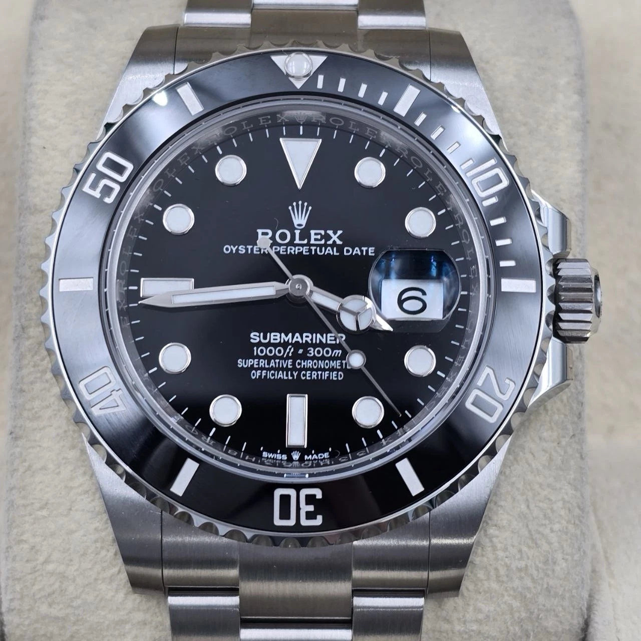 NEW 2023 Rolex Submariner Date 41mm Black Ceramic 126610LN Watch BOX UNWORN