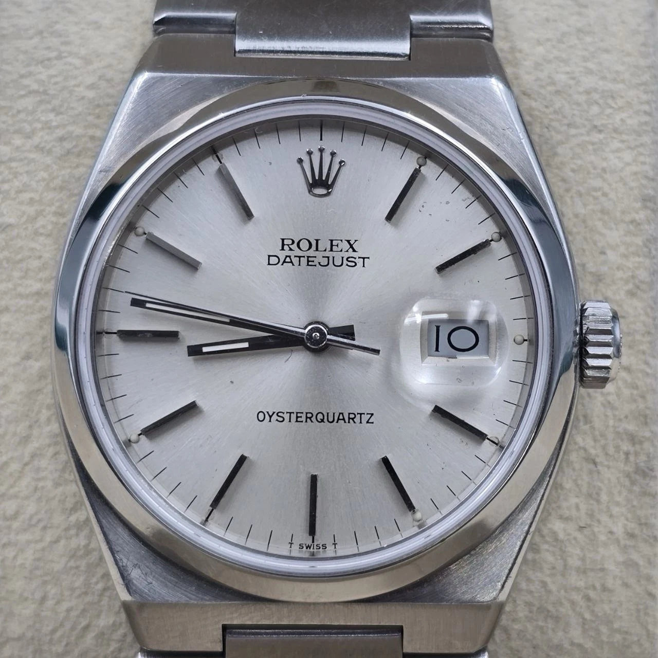 Rolex Datejust Oysterquartz 17000 Stainless Steel Quartz 36mm Watch