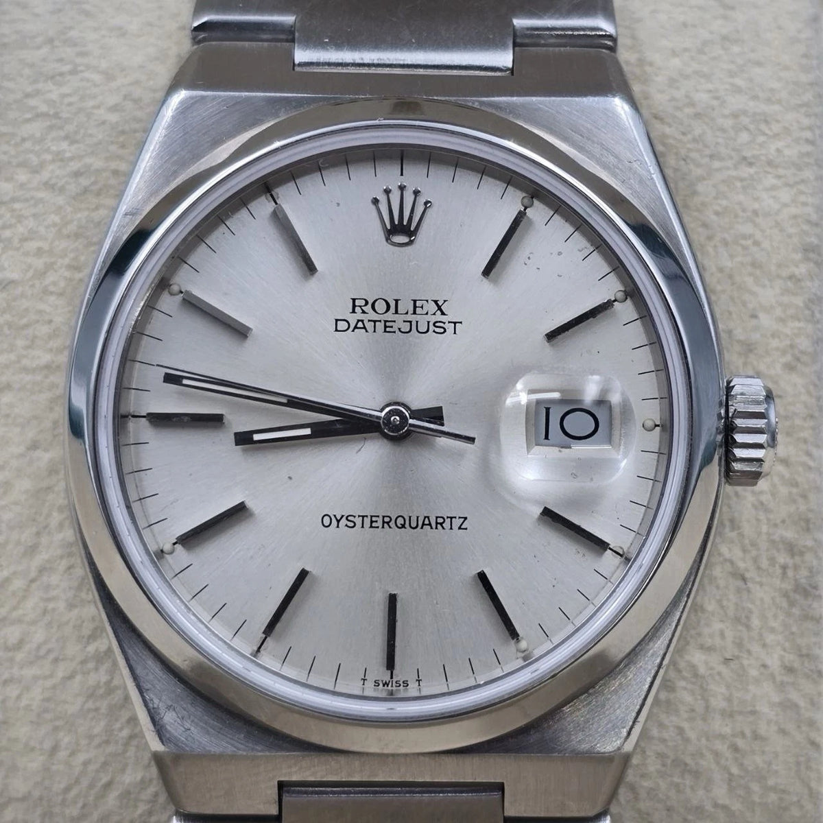 Rolex Datejust Oysterquartz 17000 Stainless Steel Quartz 36mm Watch