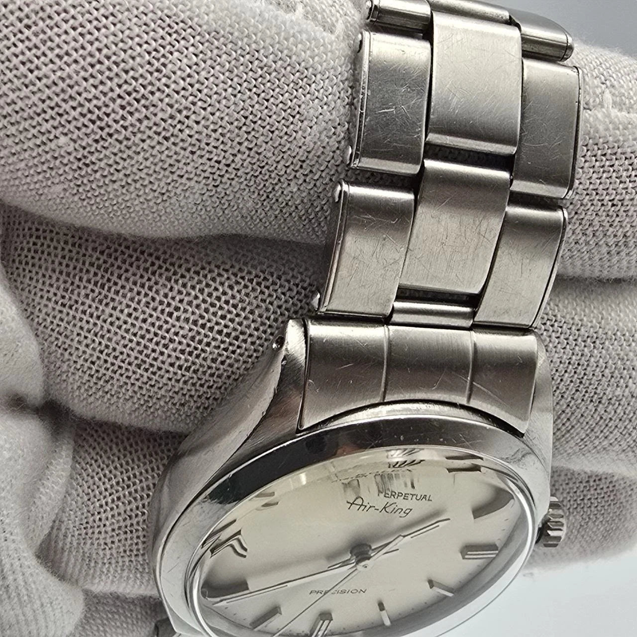 Rolex Air King Precision 5500 Steel Oyster Automatic 34mm Watch