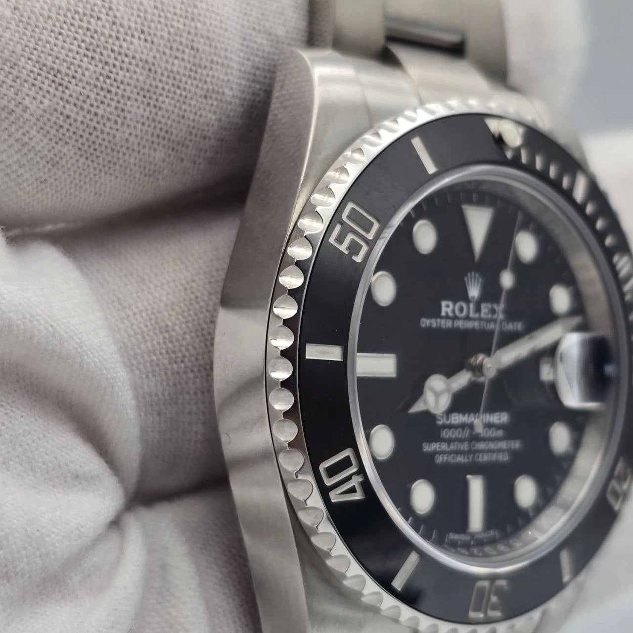 PAPERS 2019 Rolex Submariner Date 116610LN Steel Black Ceramic 40mm Watch BOX