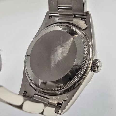 Rolex Oyster Perpetual Date 15200 Stainless Steel Black Dial 34MM Watch