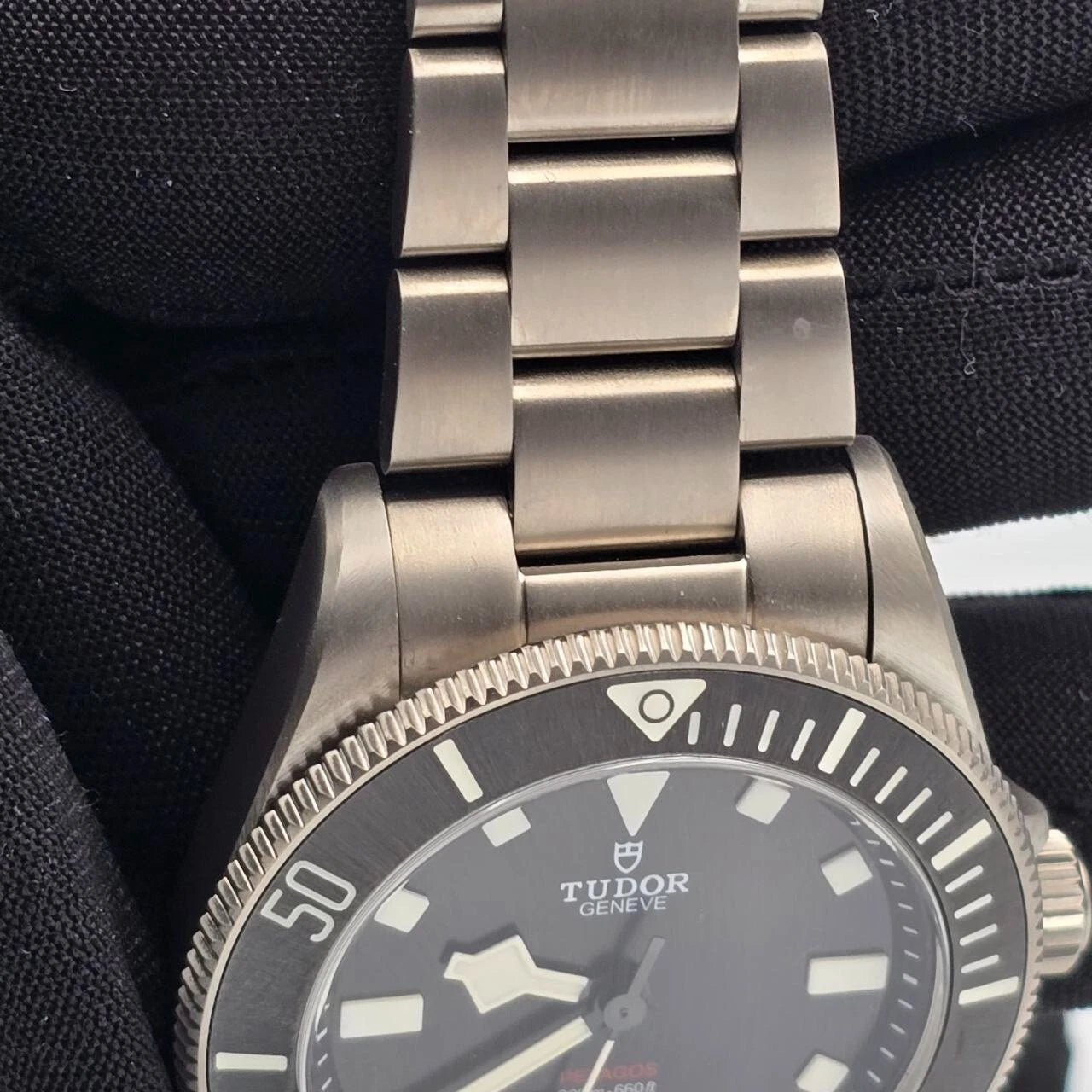 PAPERS 2022 Tudor Pelagos 39mm Titanium Black Dial Automatic Watch 25407N BOX