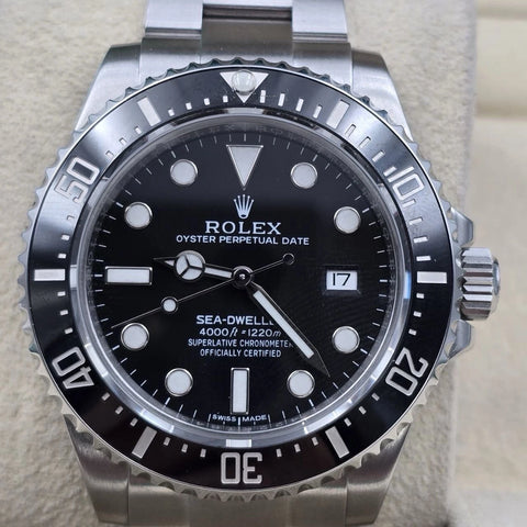 MINT Rolex Sea-Dweller 4000 SD4K Black Dial Ceramic Steel 40MM 116600 BOX