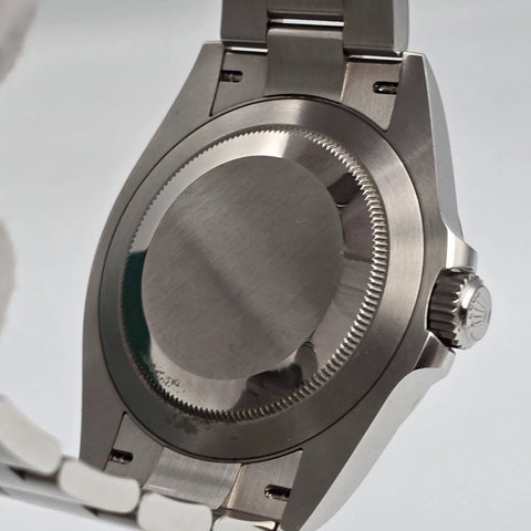 PAPERS 2025 Rolex Air King 126900 40mm Stainless Steel Black Dial Watch BOX