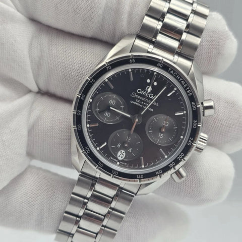 PAPERS 2020 Omega Speedmaster 38mm Grey Dial Watch 324.30.38.50.06.001 BOX