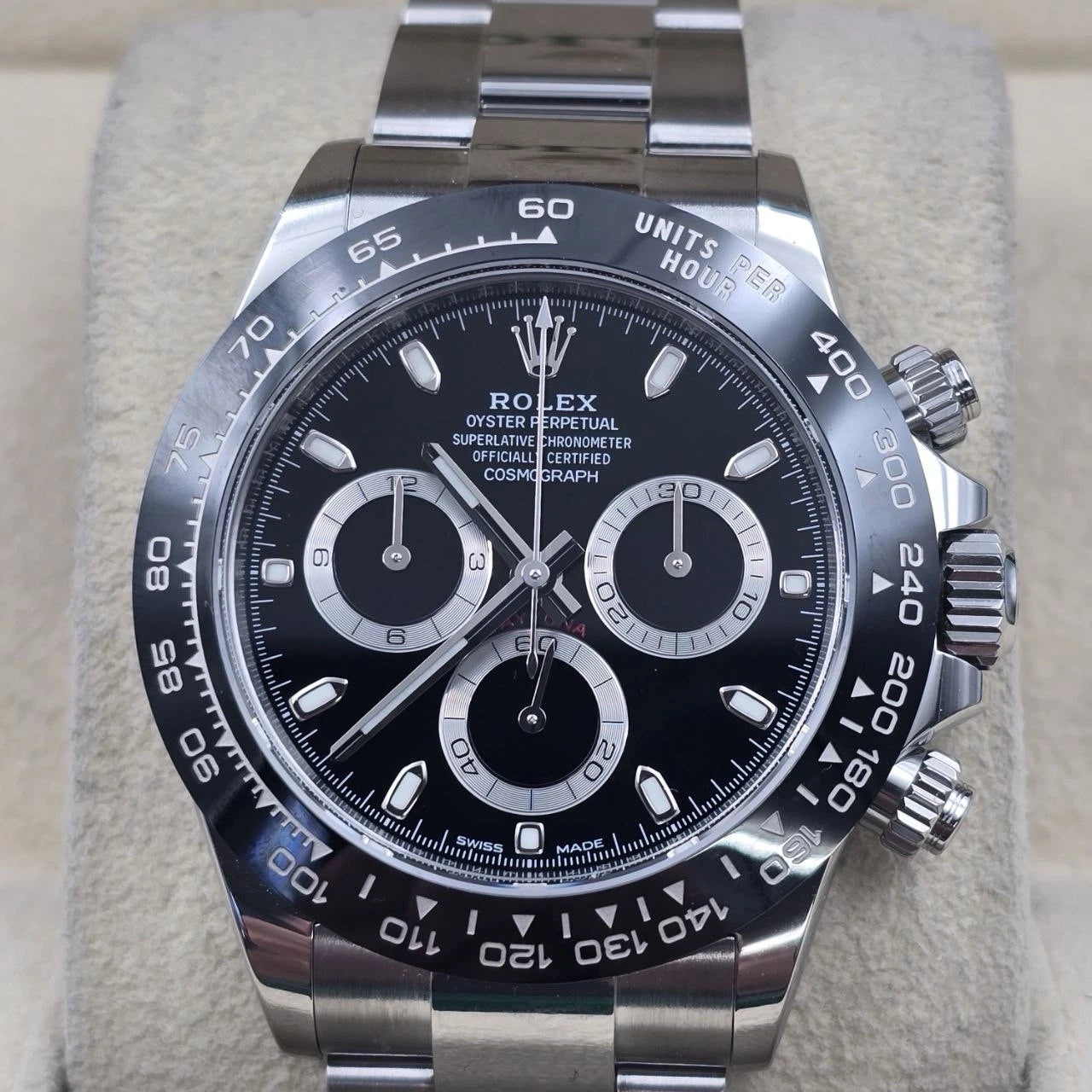 MINT 2023 PAPERS Rolex Daytona 116500LN Black Ceramic 40mm Steel Watch BOX