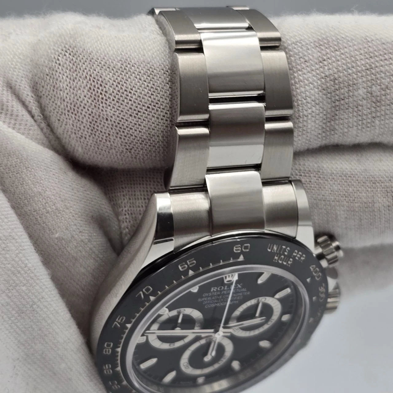 2021 PAPERS Rolex Daytona 116500LN Black Ceramic 40mm Steel Watch BOX
