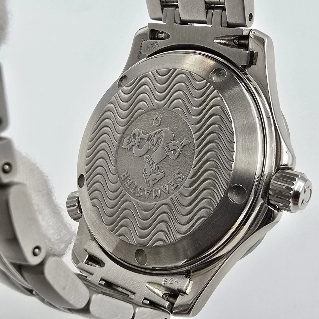 Mens Omega Seamaster Professional Chronometer Blue Dial 36MM Watch