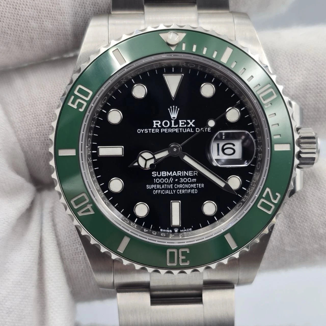 MINT 2021 PAPERS Rolex Submariner Date Starbucks Green Bezel 41mm 126610LV BOX
