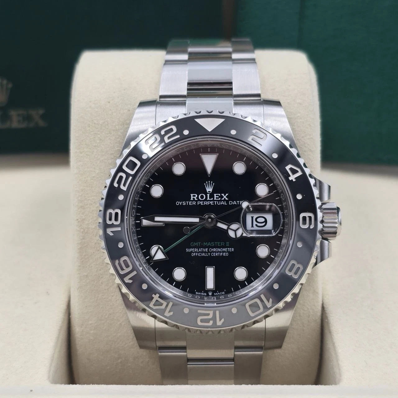 NEW 2026 Rolex GMT-Master II Bruce Wayne 40mm 126710GRNR Oyster UNWORN