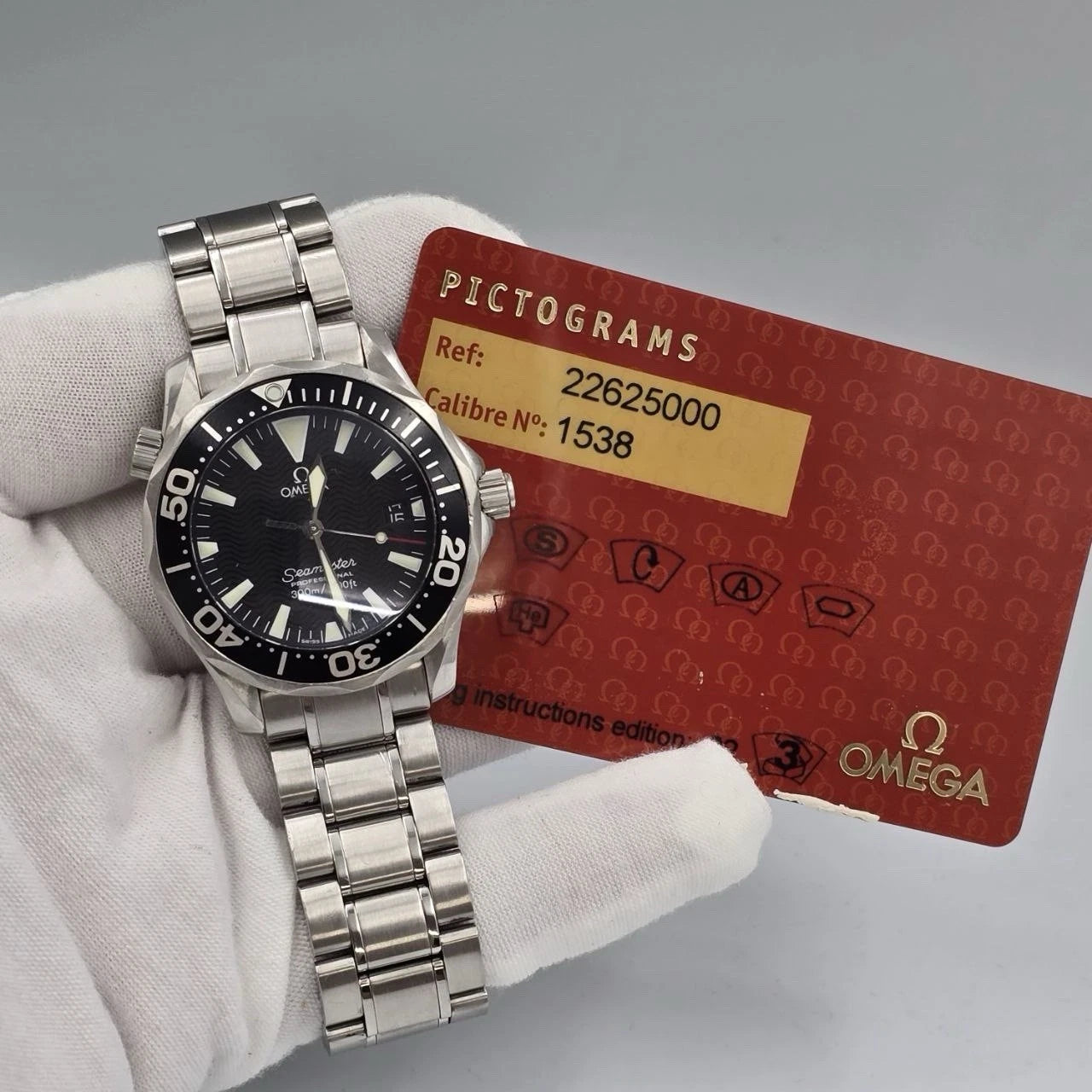 Omega Seamaster Professional 300m Mid Size ‘Peter Blake’ 36mm Watch 2262.50
