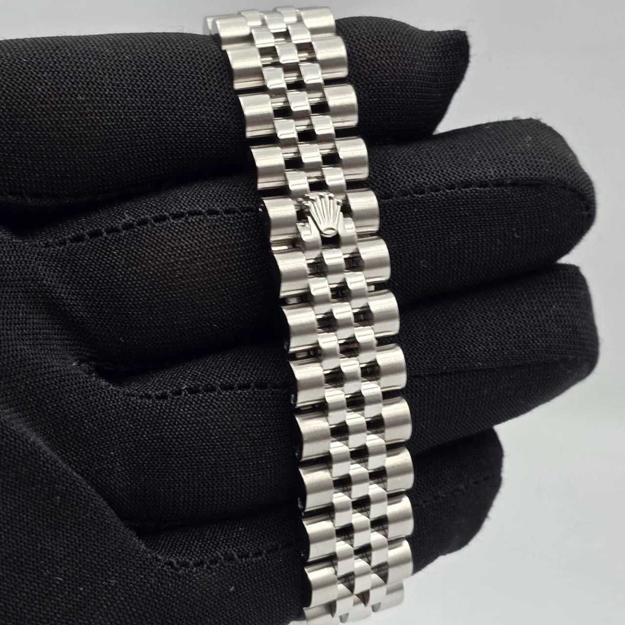 Rolex Datejust MOP Pink Diamond Dial Steel White Gold 31mm Watch 178274 B+P