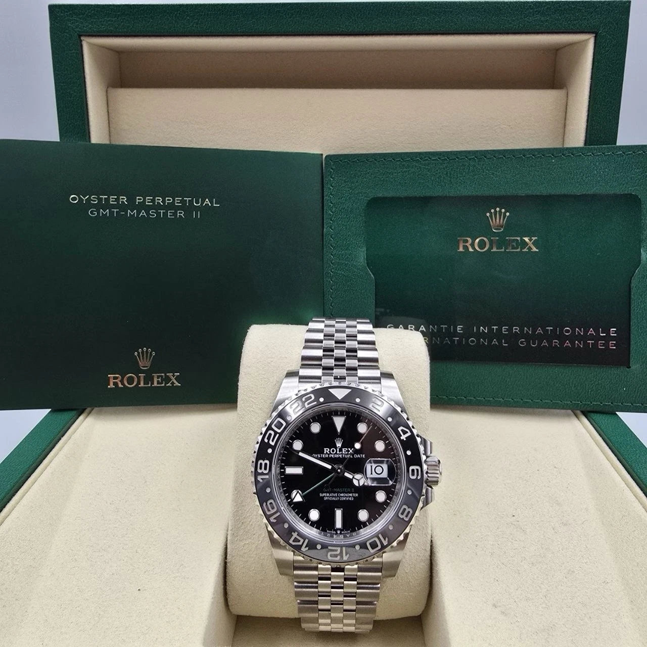 NEW 2026 Rolex GMT-Master II Bruce Wayne 40mm 126710GRNR Jubilee UNWORN