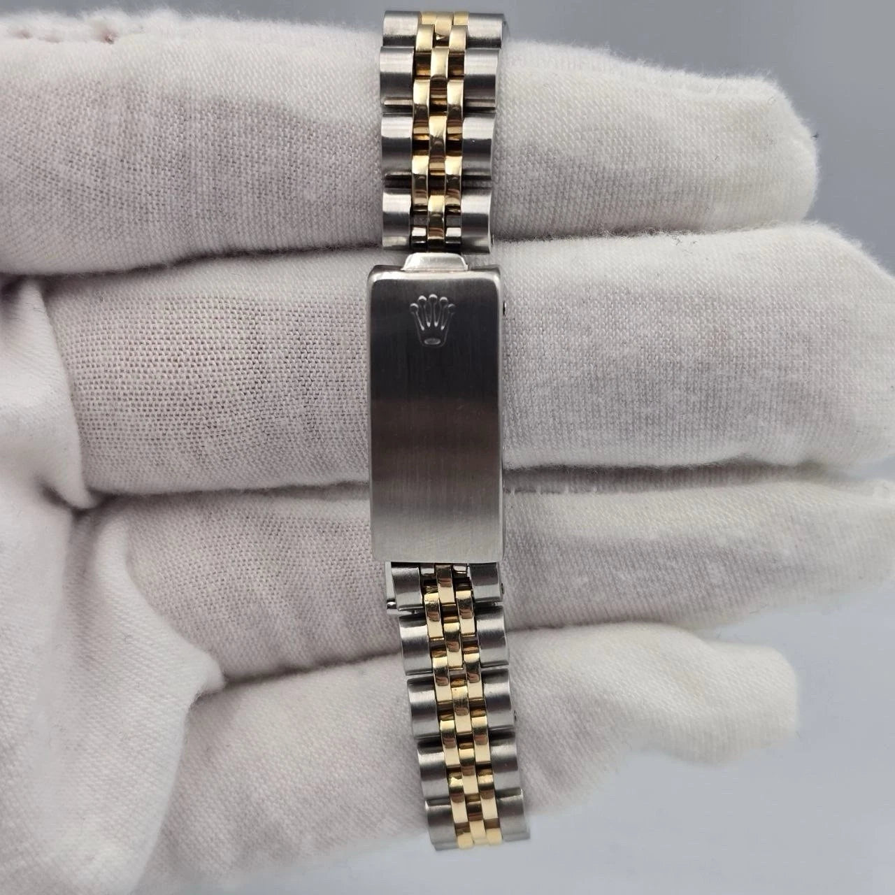 Rolex Datejust 79173 Two Tone Jubilee Champagne Diamond Dial 26mm Watch