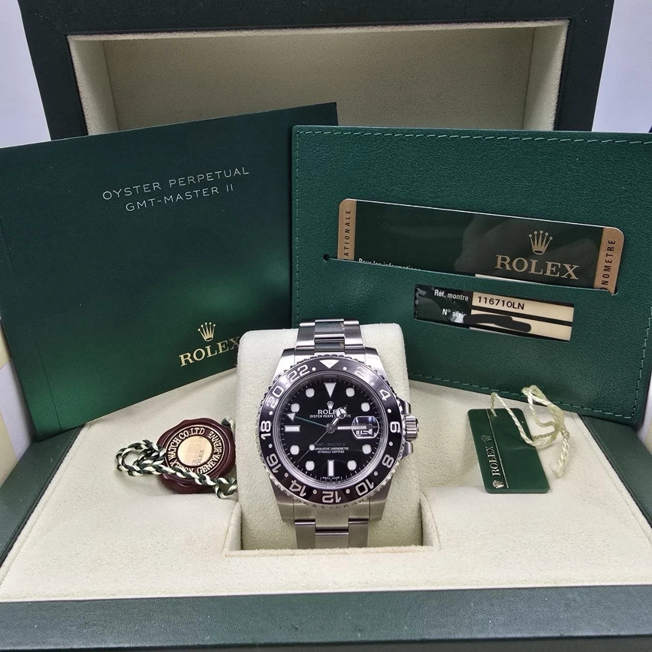Rolex GMT Master II Green Arrow 116710LN 1