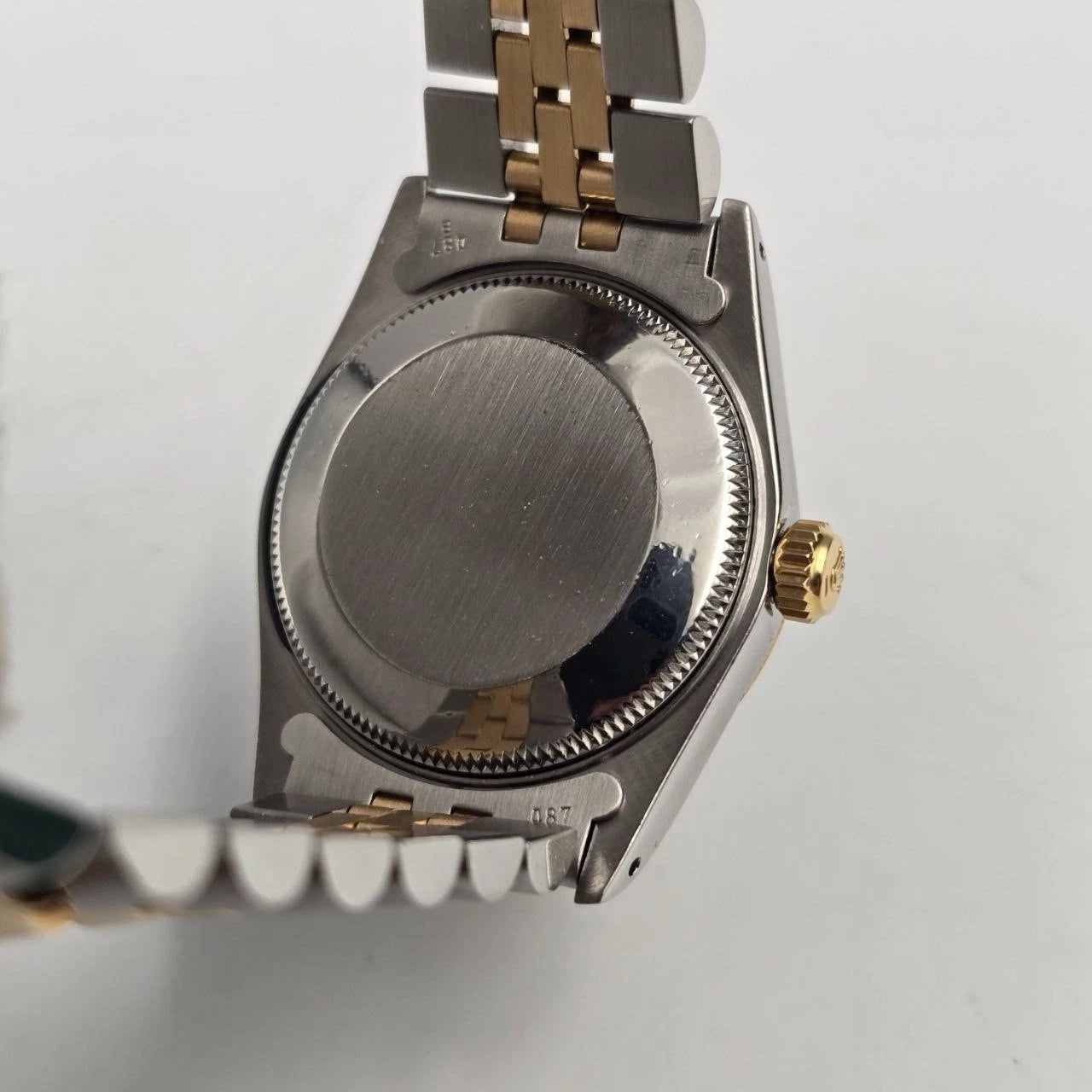 PAPERS Rolex Datejust Midsize Champagne Diamond Dial Two-Tone 31mm 68273 Watch