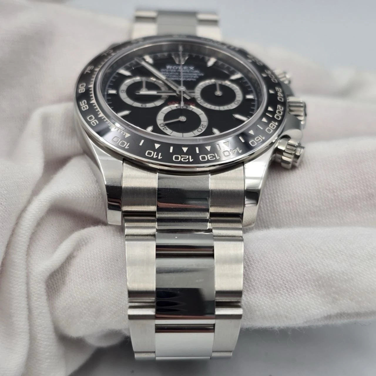 2025 PAPERS Rolex Cosmograph Daytona 40mm 126500LN Steel Black Dial BOX