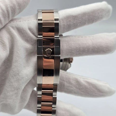 2023 PAPERS Rolex GMT-Master II Rootbeer 40mm 126711CHNR Two-Tone Rose Gold BOX