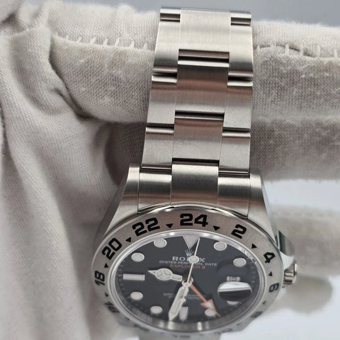 NEW 2021 Rolex Explorer II 42mm 226570 Stainless Steel Black Dial BOX
