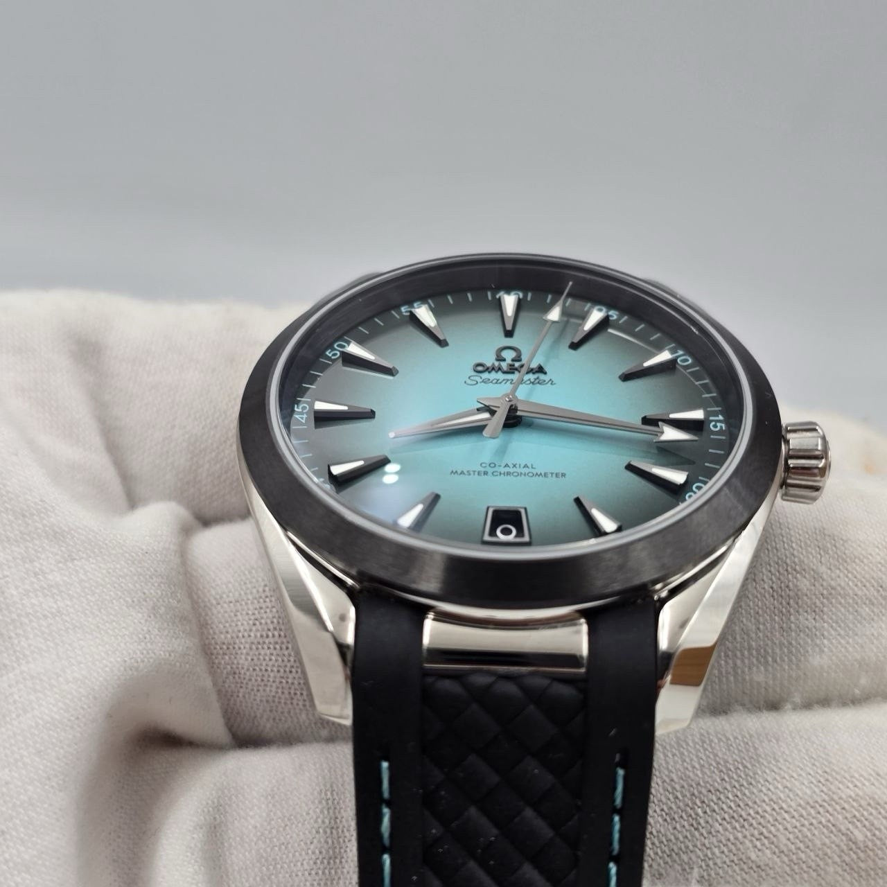 NEW 2026 OMEGA Seamaster Aqua Terra 41mm Turquoise Watch 220.32.41.21.03.001