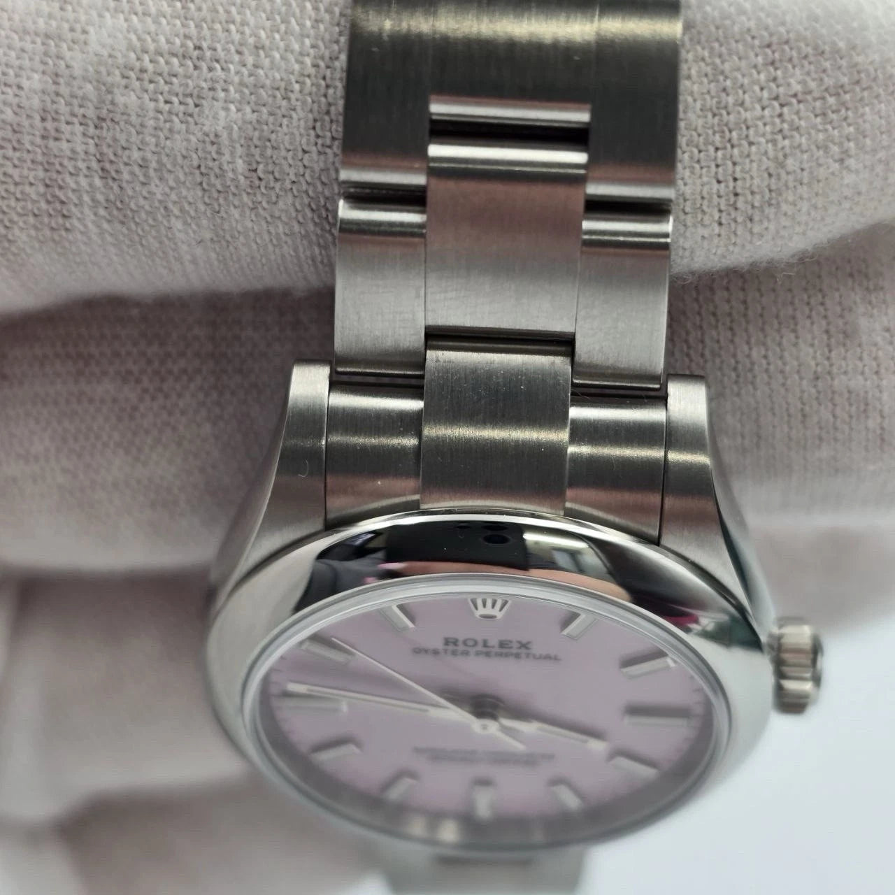 NEW 2025 Rolex Candy Pink Oyster Perpetual Stainless Steel 277200 31mm UNWORN