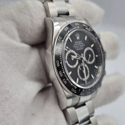 2024 PAPERS Rolex Cosmograph Daytona 40mm 126500LN Steel Black Dial BOX