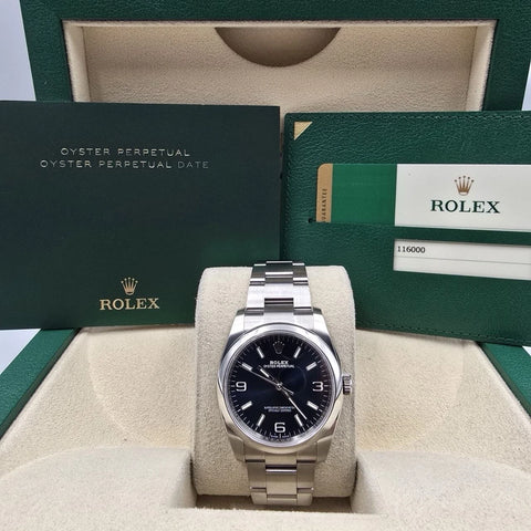 Rolex Oyster Perpetual 116000 Blue