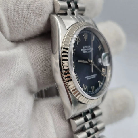 Rolex Datejust 16234 Blue Roman 3