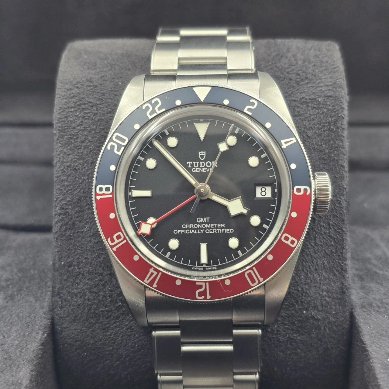 Tudor Black Bay GMT Pepsi Red Blue Steel 41mm 79830RB BOX
