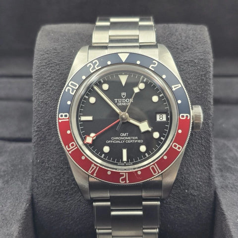 Tudor Black Bay GMT Pepsi Red Blue Steel 41mm 79830RB BOX