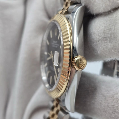 Rolex Datejust 126333 Two Tone Black Dial