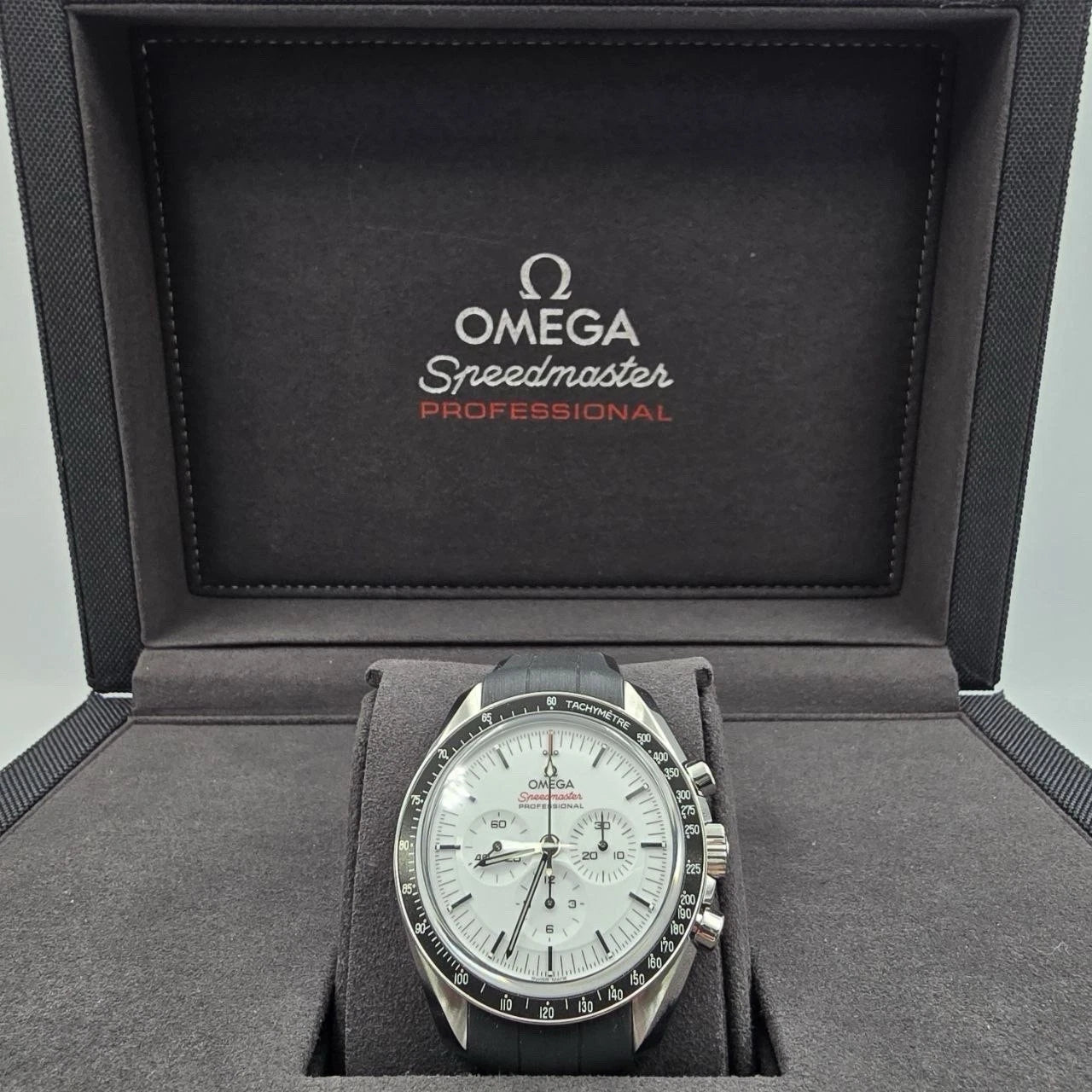 2026 NEW Omega Speedmaster Moonwatch Pro 310.32.42.50.04.001 White Dial 42mm