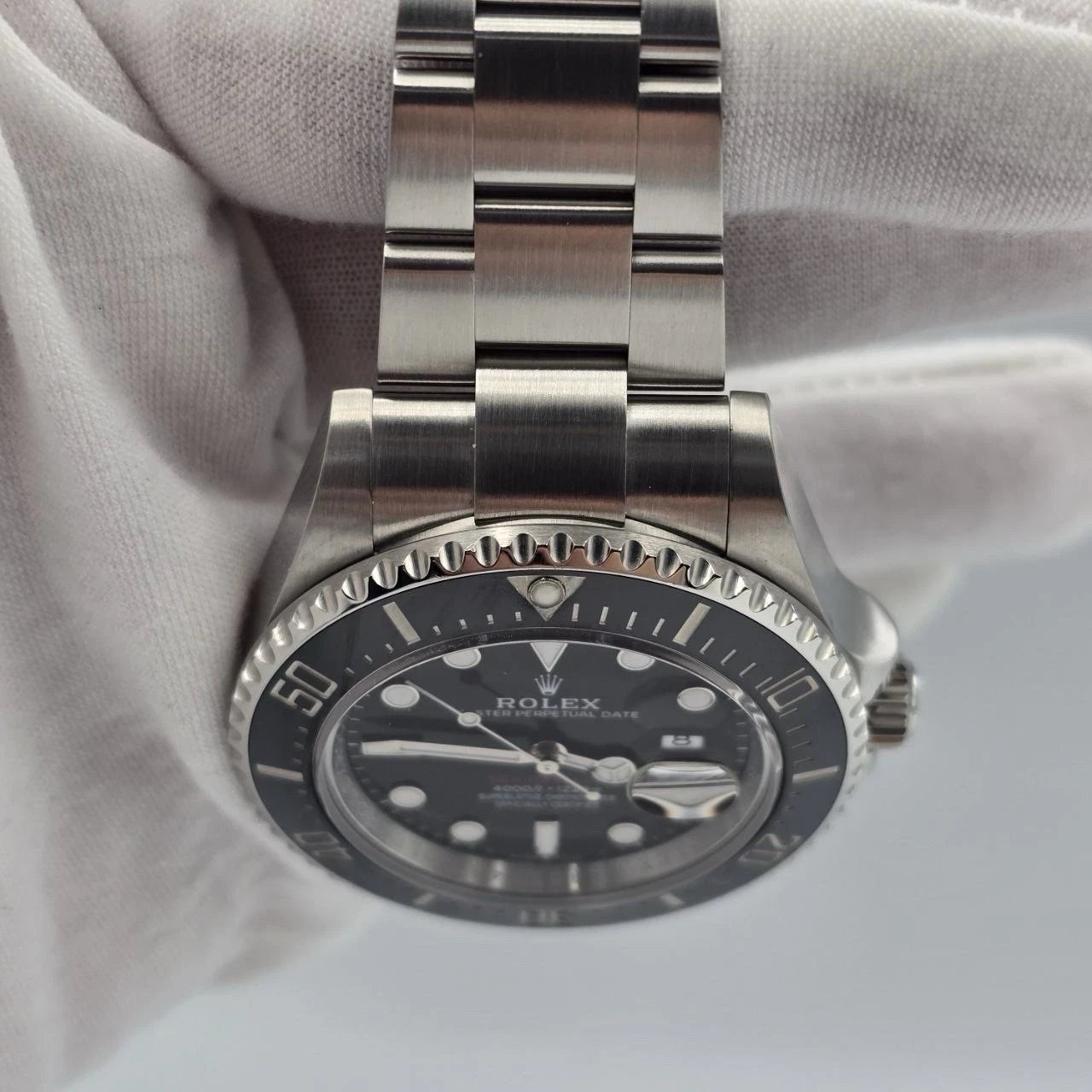 2023 PAPERS Rolex Sea-Dweller Black Red Letters Stainless Steel 43mm 126600 BOX