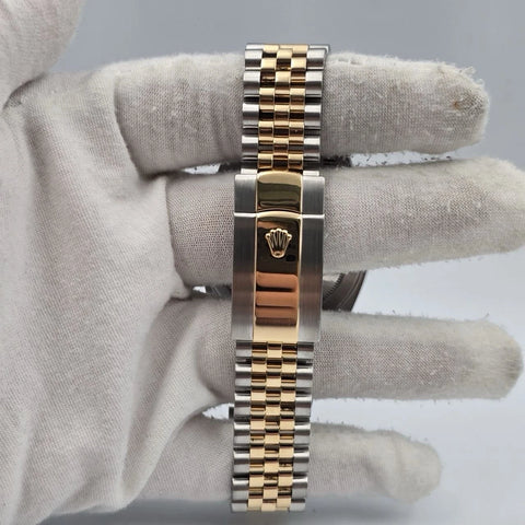 2019 PAPERS Rolex Datejust 41mm 126333 Two Tone Jubilee Champagne Dial BOX