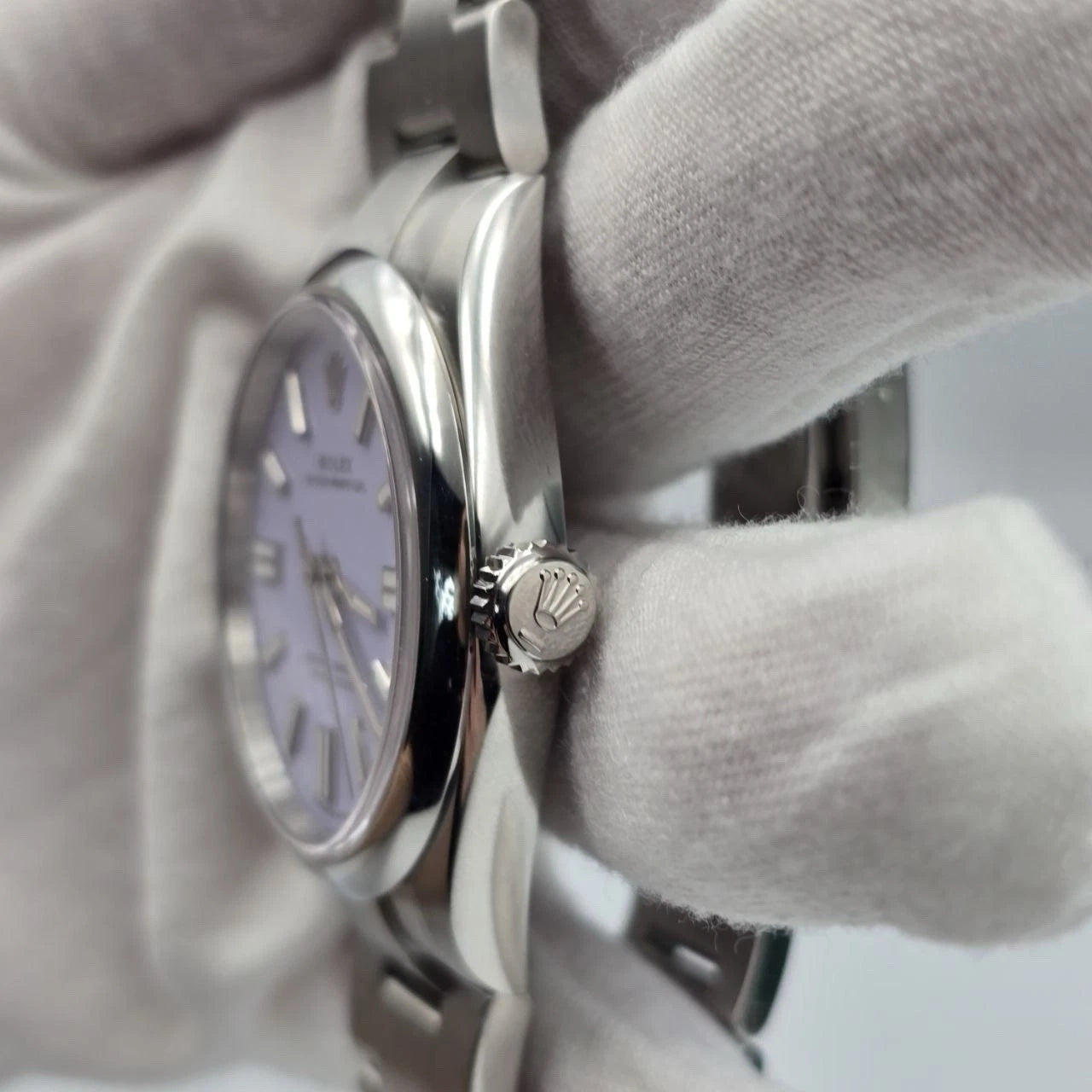 2026 NEW Rolex Oyster Perpetual Stainless Steel 41mm Lavender Dial 134300 UNWORN