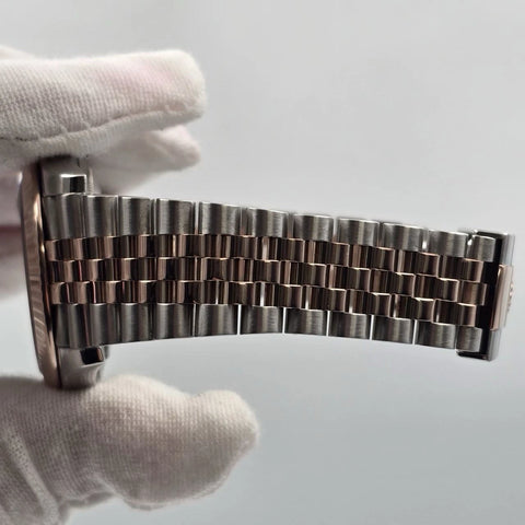 PAPERS 2022 Rolex Datejust 41mm 126331 Two-Tone Jubilee Wimbledon Dial BOX