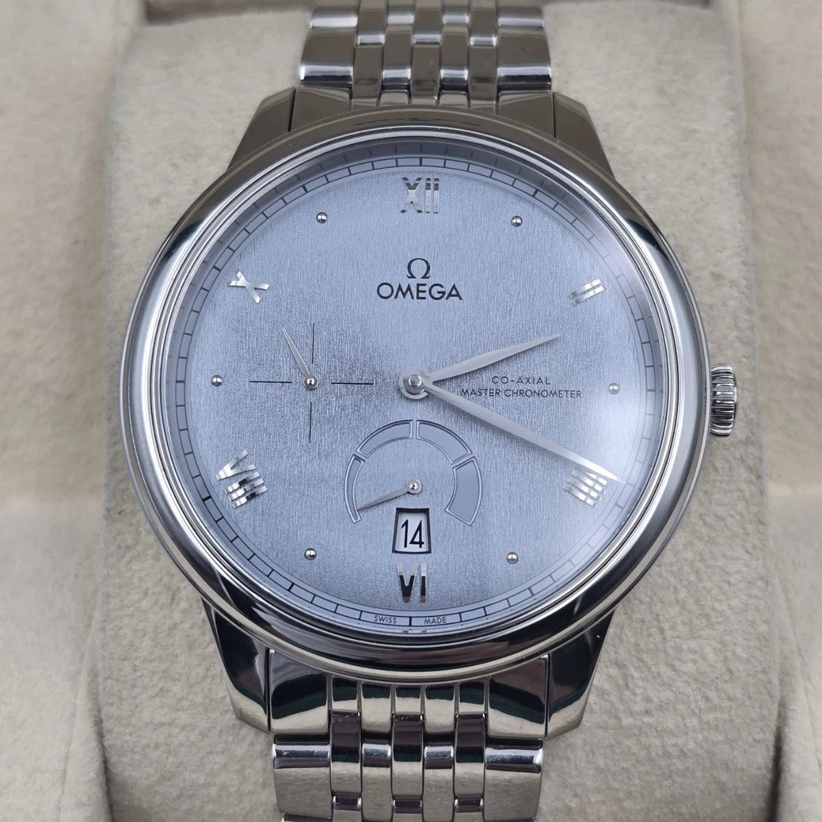 NEW 2025 Omega De Ville Prestige Co‐Axial 41mm 434.10.41.21.03.001 UNWORN
