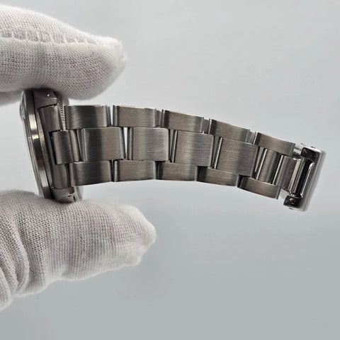 Rolex Oyster Perpetual Date Black Dial Stainless Steel 1501 34mm Watch