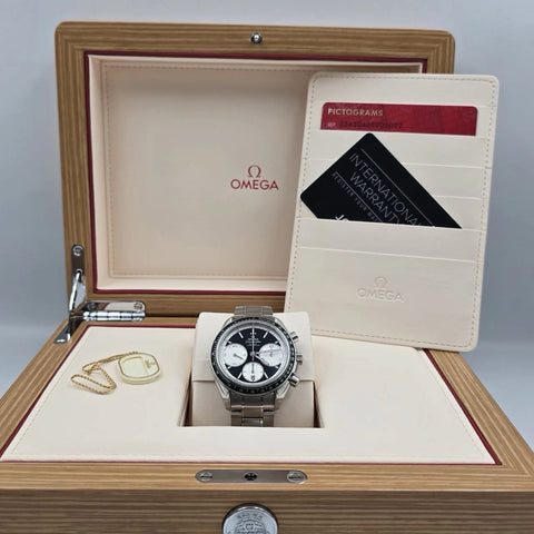 2024 Omega Speedmaster Racing Automatic 40mm Men's Watch 326.30.40.50.01.002 B+P
