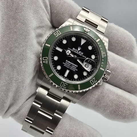 NEW 2025 Rolex Submariner Date Starbucks Green Bezel Black 41mm 126610LV UNWORN