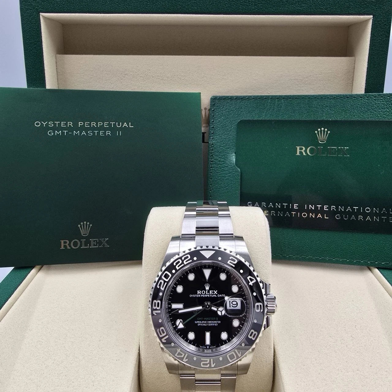 NEW 2026 Rolex GMT-Master II Bruce Wayne 40mm 126710GRNR Oyster UNWORN