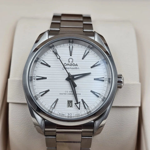 2024 Omega Seamaster Aqua Terra 220.10.38.20.02.001 38mm White Dial B+P