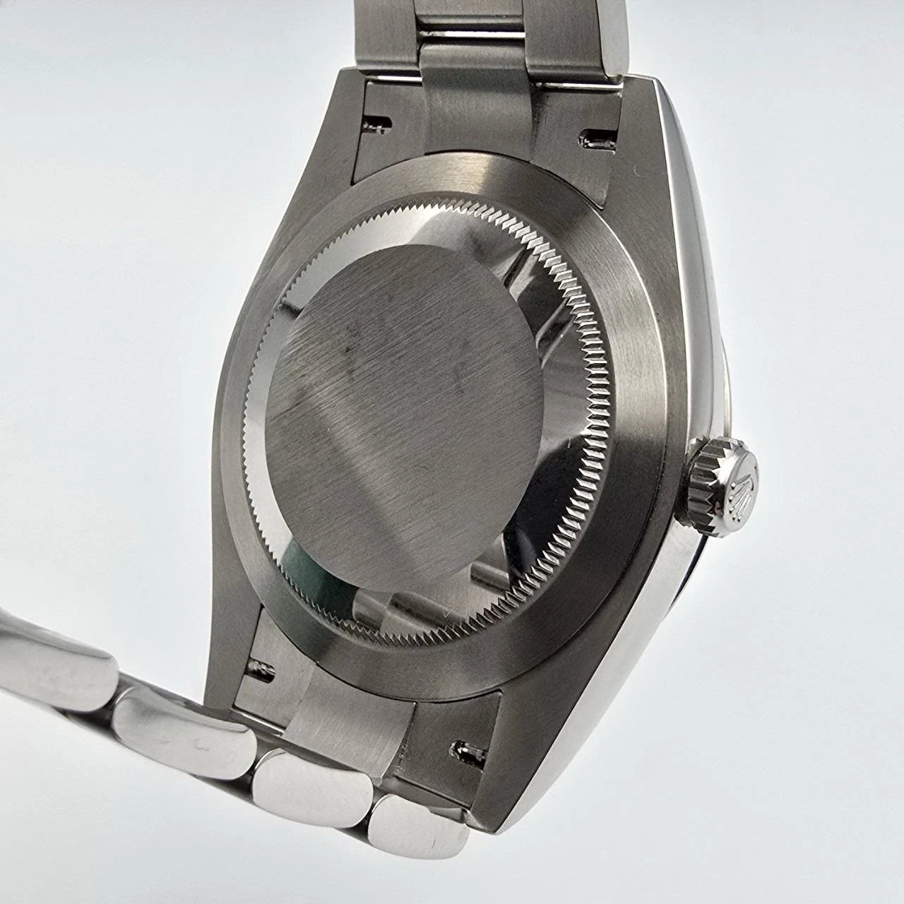 2025 MINT PAPERS Rolex Black Oyster Perpetual Steel 41mm Watch BOX 124300