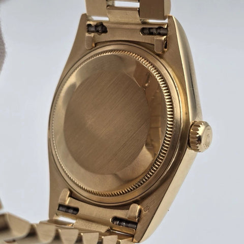 Rolex Day-Date 18038 President 18k Gold 36mm Champagne Dial