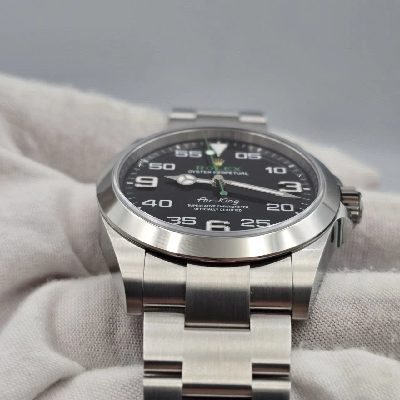 Rolex Air-King 40mm 126900 Stainless Steel Black Dial