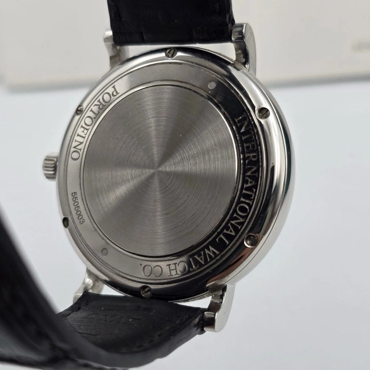 2016 PAPERS IWC Portofino Automatic 40mm IW356517 Stainless Steel White Dial